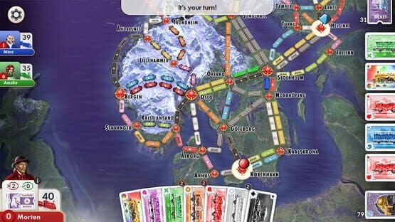 Ticket to Ride: Nordic Expansion — screenshot 4