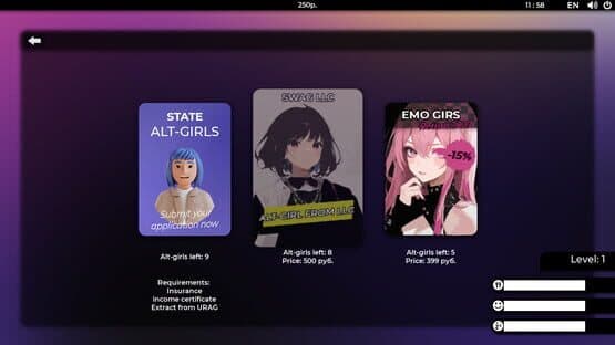 Skufs and Alt-Girls — screenshot 2