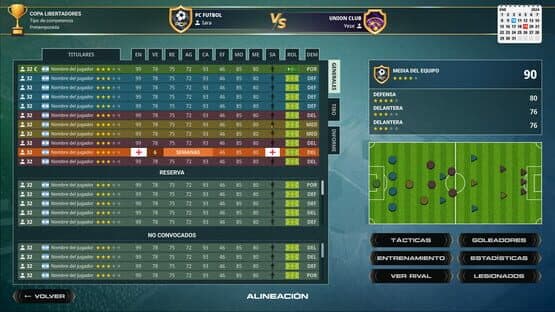 PC Futbol 8 — screenshot 1