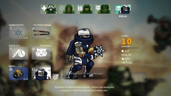 Strike Force Heroes: Ninja Class — screenshot 1