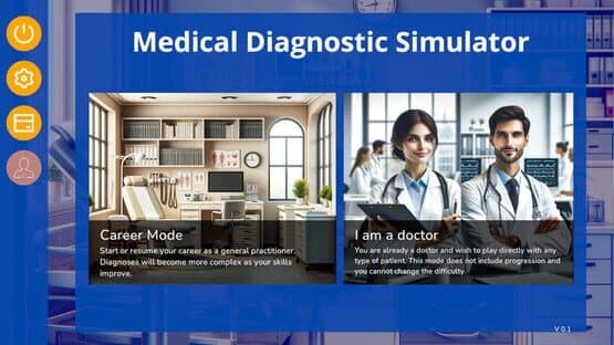 Medical Diagnostic Simulator — screenshot 1