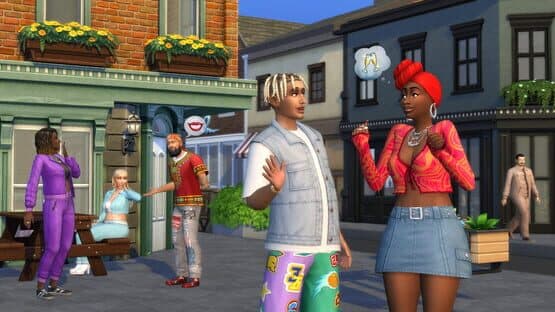 The Sims 4: Urban Homage Kit — screenshot 1