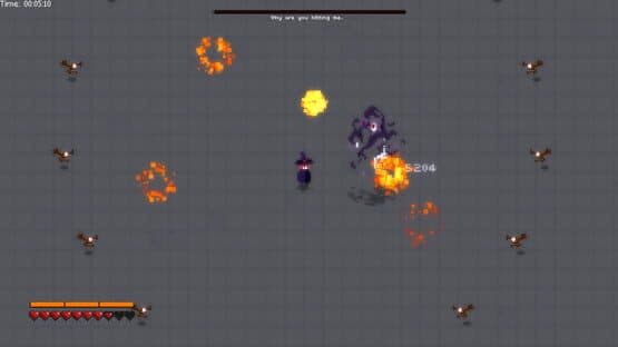 Little Fire Girl Fights Final Boss — screenshot 2