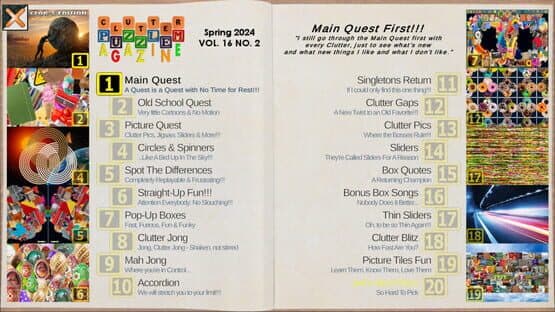 Clutter Puzzle Magazine: Vol. 16 No. 2 - Collector's Edition — screenshot 1