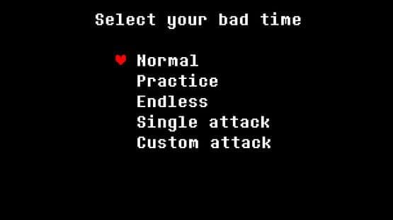 Bad Time Simulator (Sans Fight) — screenshot 1