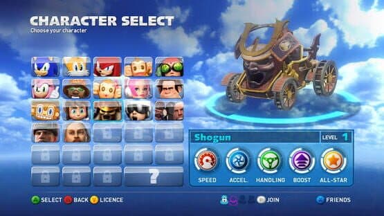 Sonic & All-Stars Racing Transformed — screenshot 1