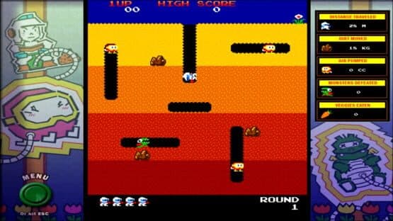Namco All-Stars: Dig Dug — screenshot 1