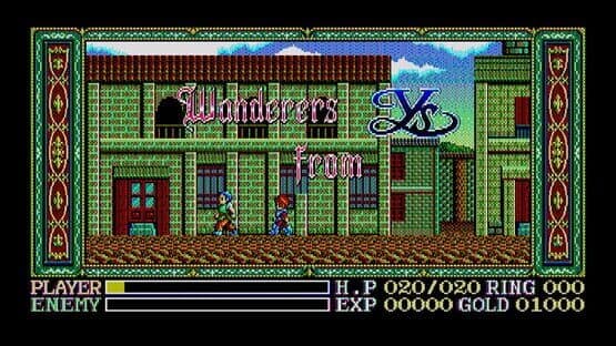 Eggconsole Wanderers From Ys PC-8801mkIISR — screenshot 1