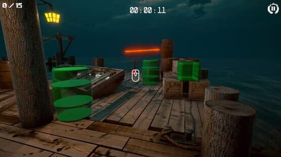 3D Puzzle: Old Sea Port — screenshot 2