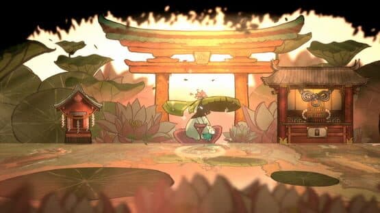 Bō: Path of the Teal Lotus — screenshot 1