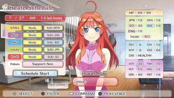 The Quintessential Quintuplets: Memories of a Quintessential Summer — screenshot 2