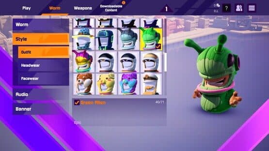 Worms Rumble: Spaceworm and Alien Double Pack — screenshot 2