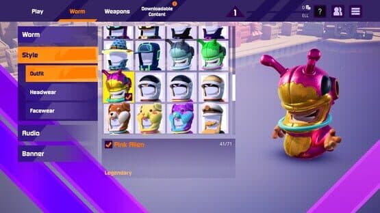 Worms Rumble: Spaceworm and Alien Double Pack — screenshot 6