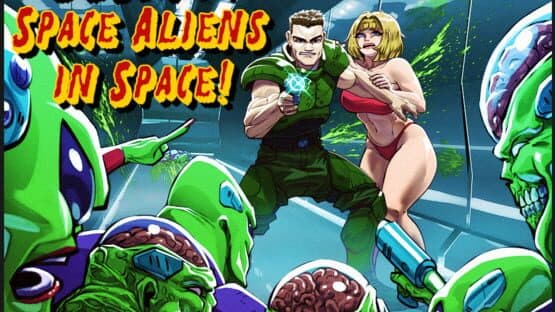 DOSMan: Space Aliens in Space! — screenshot 1