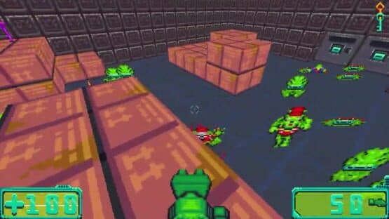 DOSMan: Space Aliens in Space! — screenshot 4