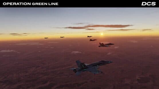 DCS World: F/A-18C Operation Green Line by BADGER633 — screenshot 1