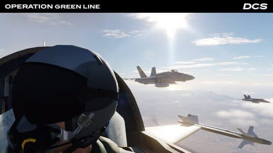 DCS World: F/A-18C Operation Green Line by BADGER633 — screenshot 3
