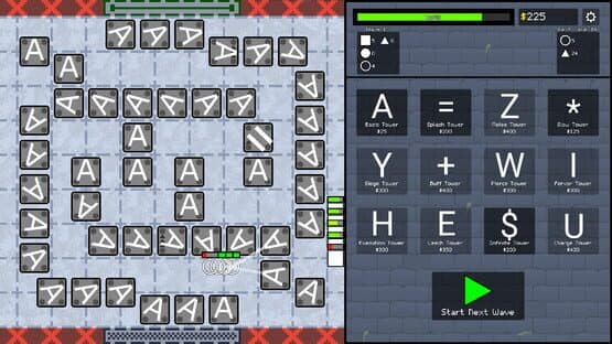 ASCII Tower Defense — screenshot 3