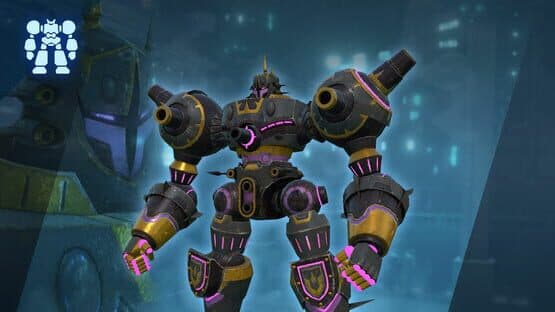 Megaton Musashi W: Wired - Rogue: Brahms Knight - Night Black — screenshot 1