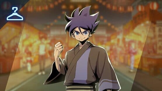 Megaton Musashi W: Wired - Attire: Yamato - Yukata — screenshot 1