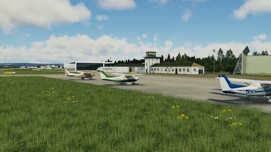 X-Plane 12: Aerosoft - Airport Friedrichshafen — screenshot 1