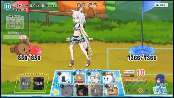 HoloParade: DLC with BGM and Costume - Shirakami Fubuki — screenshot 2