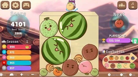 Tiny Watermelon Match — screenshot 1