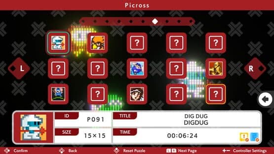 Picross S Namco Legendary Edition — screenshot 3