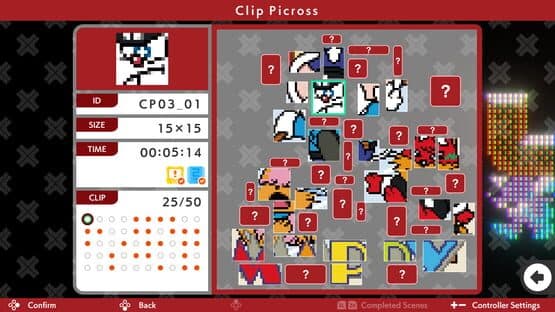 Picross S Namco Legendary Edition — screenshot 6