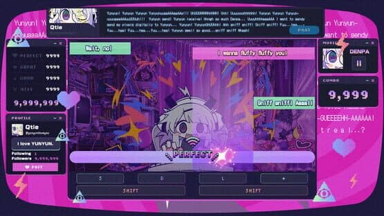 Yunyun Syndrome!?: Rhythm Psychosis — screenshot 4