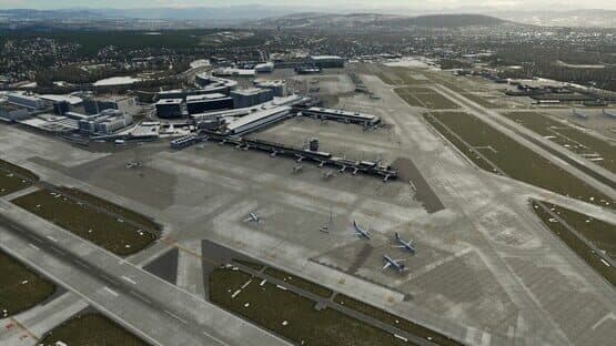 X-Plane 12: Aerosoft - Airport Zurich V2.0 — screenshot 4