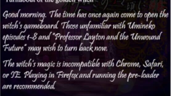 Professor Layton and the Turnabout of the Golden Witch — screenshot 1