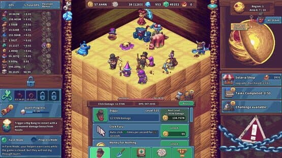 Click Click Dig: Idle Mine — screenshot 1