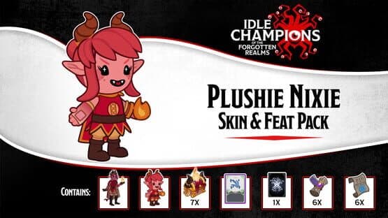 Idle Champions: Plushie Nixie Skin & Feat Pack — screenshot 1