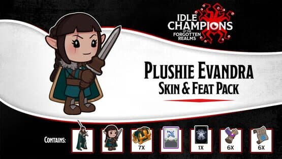 Idle Champions: Plushie Evandra Skin & Feat Pack — screenshot 1