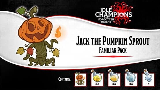 Idle Champions: Jack the Pumpkin Sprout Familiar Pack — screenshot 1