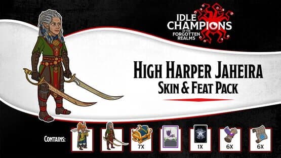 Idle Champions: High Harper Jaheira Skin & Feat Pack — screenshot 1
