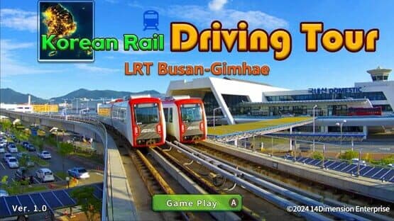 Korean Rail Driving Tour: LRT Busan-Gimhae — screenshot 1