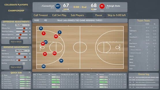 College Basketball Manager — screenshot 1