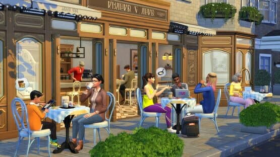 The Sims 4: Cozy Bistro Kit — screenshot 2