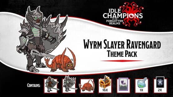 Idle Champions: Wyrm Slayer Ravengard Theme Pack — screenshot 1