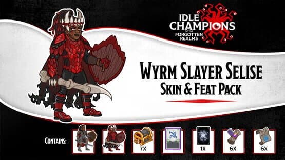 Idle Champions: Wyrm Slayer Selise Skin & Feat Pack — screenshot 1