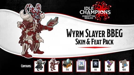 Idle Champions: Wyrm Slayer BBEG Skin & Feat Pack — screenshot 1