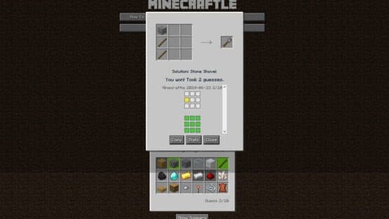 Minecraftle — screenshot 1