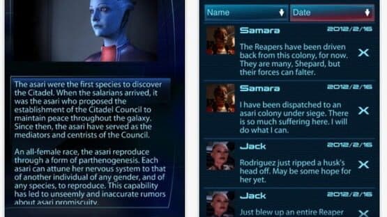Mass Effect Datapad — screenshot 1