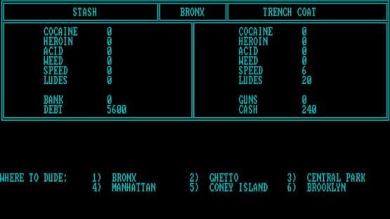Drug Wars: A Game Based on the New York Drug Market — screenshot 5