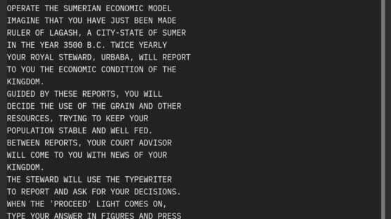 The Sumerian Game — screenshot 1