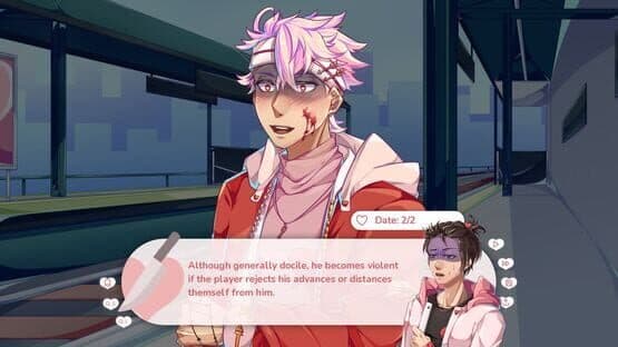Stuck in a Yandere Visual Novel... HELP!! — screenshot 2