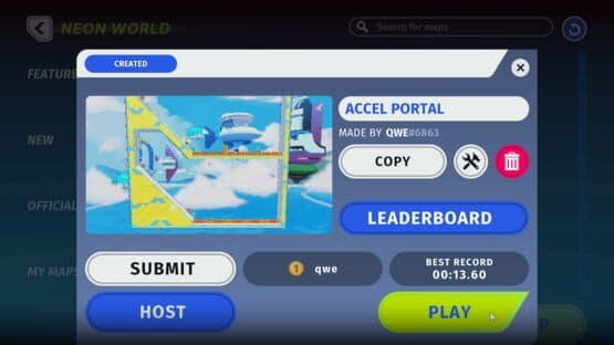 Neon World Maker — screenshot 1