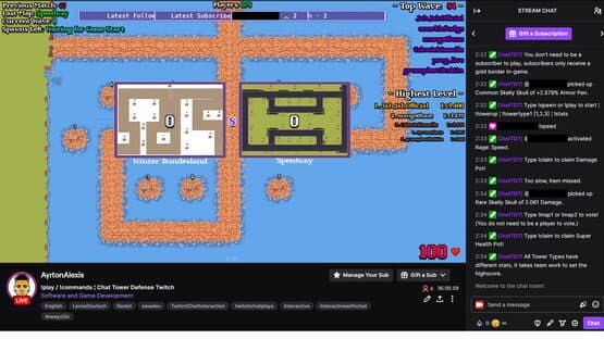 ChatTDT: Tower Defense Twitch — screenshot 4